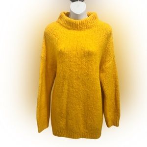 Erika cavallini yellow cashmere sweater